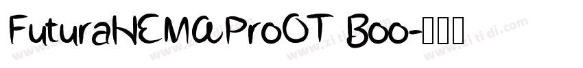FuturaHEMAProOT Boo字体转换